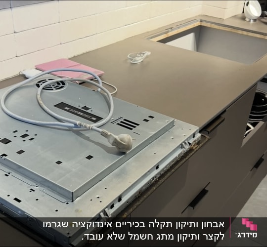 תמונה של התקנת כיריים במטבח